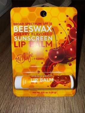 Source Unknown Beeswax Cherry Flavored Sunscreen Lip Balm - Yellow/Red